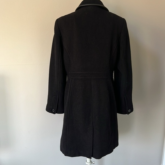 Coach Black Pea Coat - Picture 3 of 6